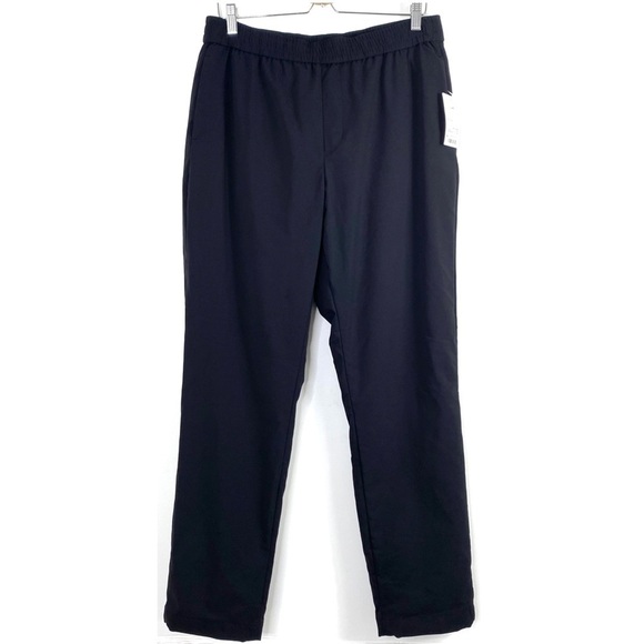UNIQLO WindProof Extra Warm Line Pants In Black Winter Outdoor Fleece Pants Sz L - Picture 2 of 10